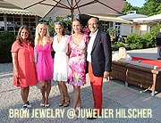 Juwelier Hilscher präsentierte die neue Kollektion der niederländischen Schmuckmarke BRON JEWELRY im Restaurant Cross des MTTC Iphitos e.V. (©Foto: Martin Schzmitz)